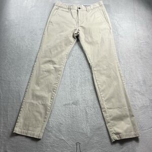 Perk Men's Slim Fit Stretch Feel Good Chino Pants Size 30x30 Beige